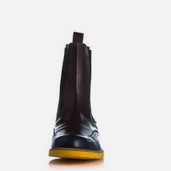 Studio Pollini Colorblock Leather Rain Boot sz. 38 - Picture 2 of 4
